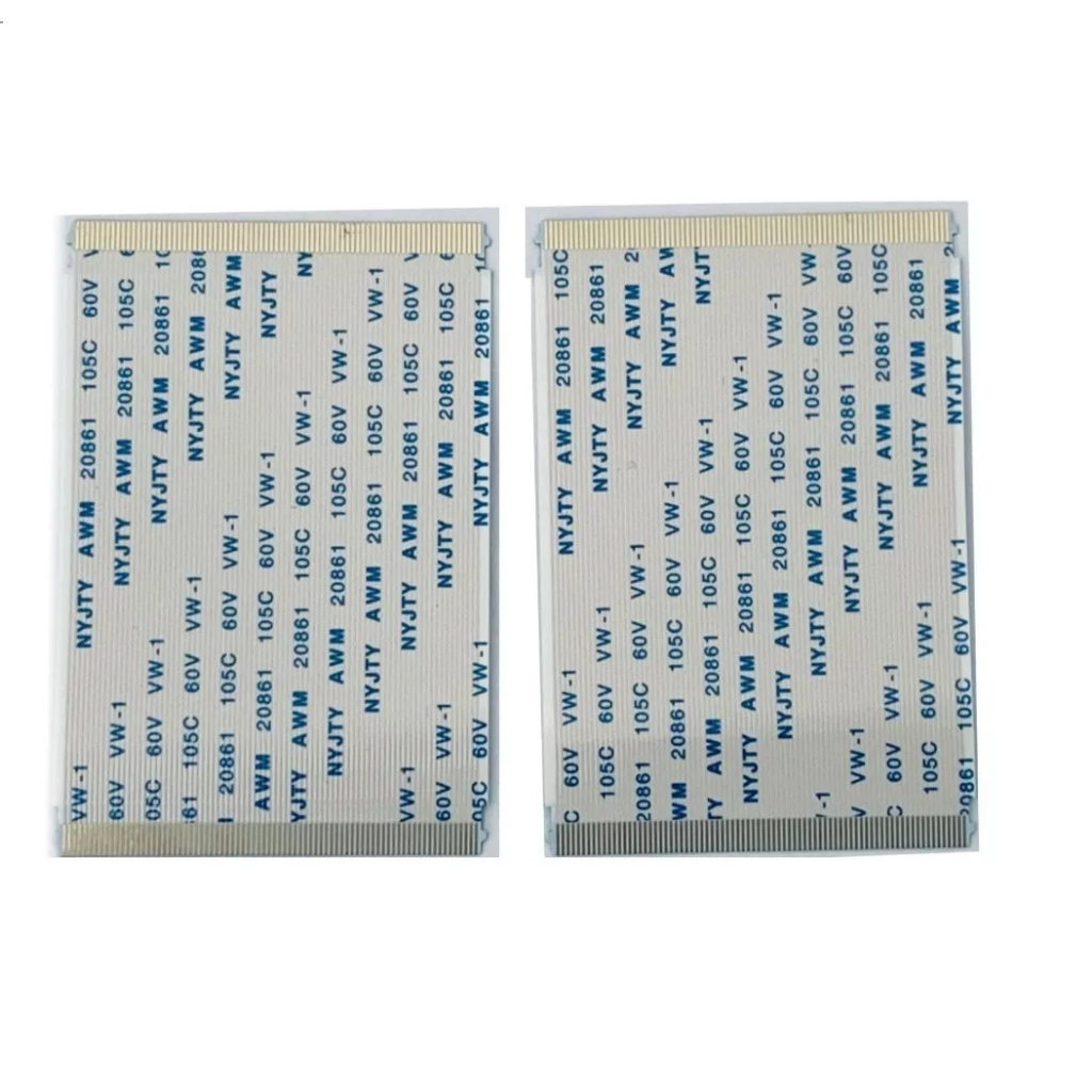 2 Cabos flat 80 vias 10cm p/ TV Philips 50PUG7625/70 LED HDMI Serie: 212110052810