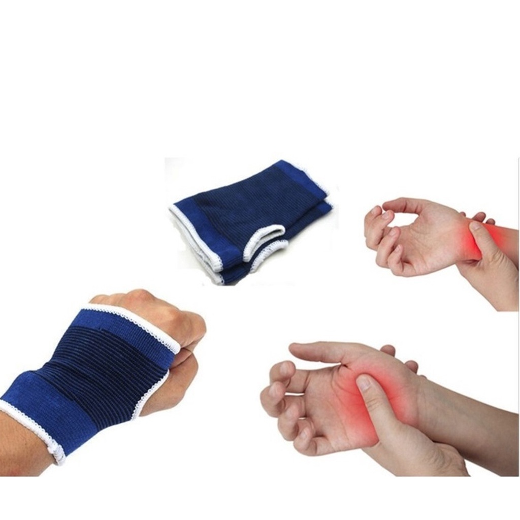 Par de Munhequeira para Tendinite Artrite com Polegar Exercícios Físicos Elástico Protetor Pulso