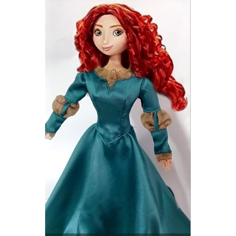 vestido princesa boneca Mérida artesanal