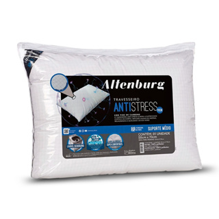 Travesseiro Altenburg Antistress Tech 0,50x0,70m Suporte Médio em Oferta na Shopee