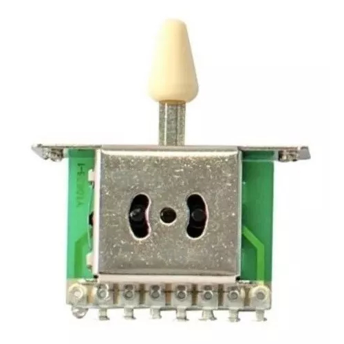 Chave Seletora Guitarra 5 Posições LSW50 Knob Creme
