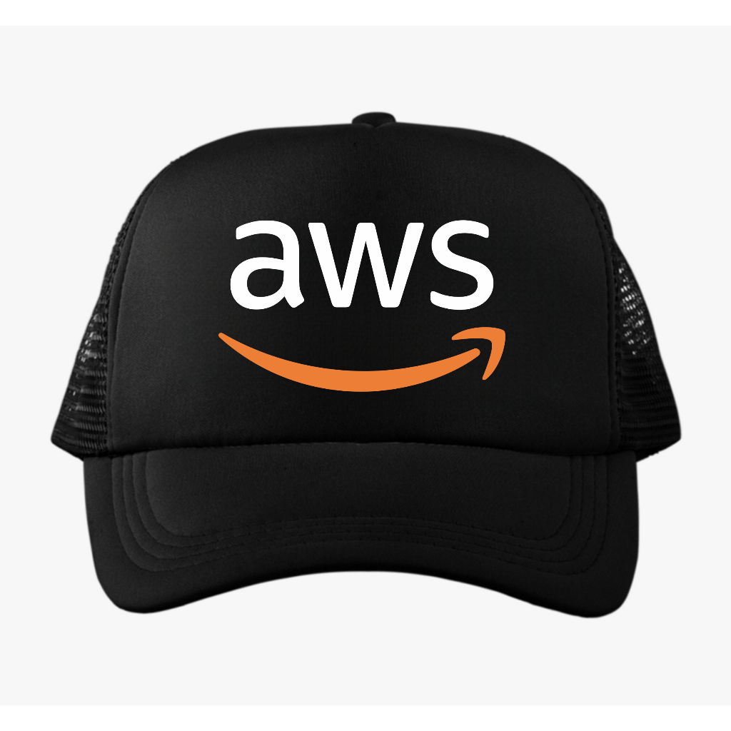 Boné Aws Amazon Cloud Nuvem Plataforma Ti Sistema Informática Ti Trucker