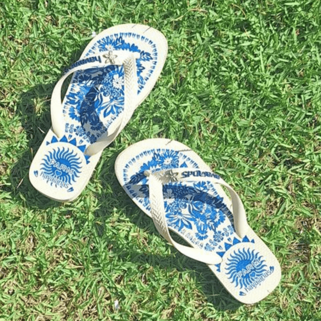 Chinelo Sandália Feminina Havaianas Farm Tropical Vibes Verão Praia