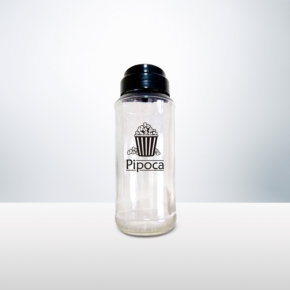 Pote De Vidro Para Milho De Pipoca 550ml com Tampa de Polvilhar - Vetrolar em Oferta na Shopee