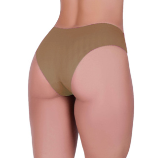 Calcinha Bege Tanga A43 Sem Costura Corte a Laser Feminina QLC SPORT em Oferta na Shopee