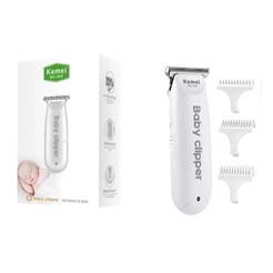Mini Maquina Cortar Cabelo Bebe Crianca Portatil Kemei 1319
