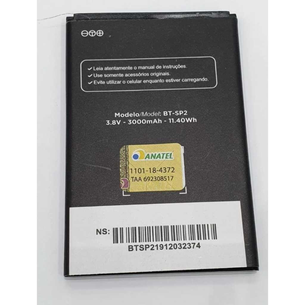 Bateria Bt-sp2 Original para Positivo Twist 2 Pro