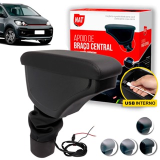 Apoio de Braço Up Ano 2014 Até 2021 C/ Usb em Oferta na Shopee