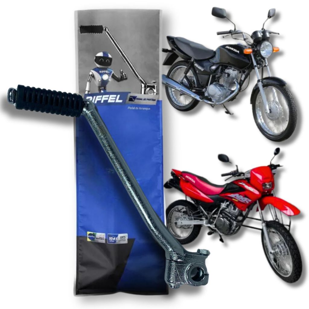 Pedal Partida Cg Cargo Fan Titan Today Bros 125 2000 A 2008 Adicionar aos favoritos