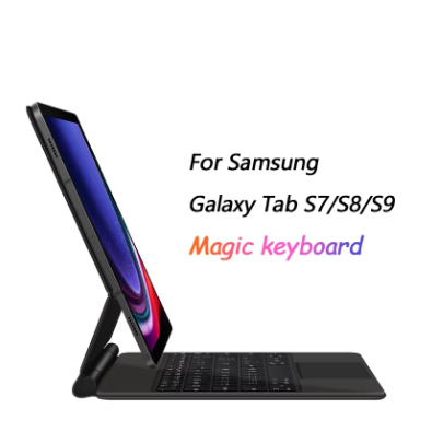 Teclado Mágico De 11 Polegadas Para Samsung Galaxy Tab S7/S8/S9 11"/ S7/S8/S9 FE PLUS 12,4"