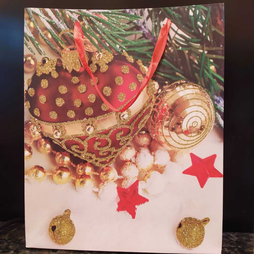 SACOLA Saco Embalagem Papel Reforçado 3D Presente Natal
