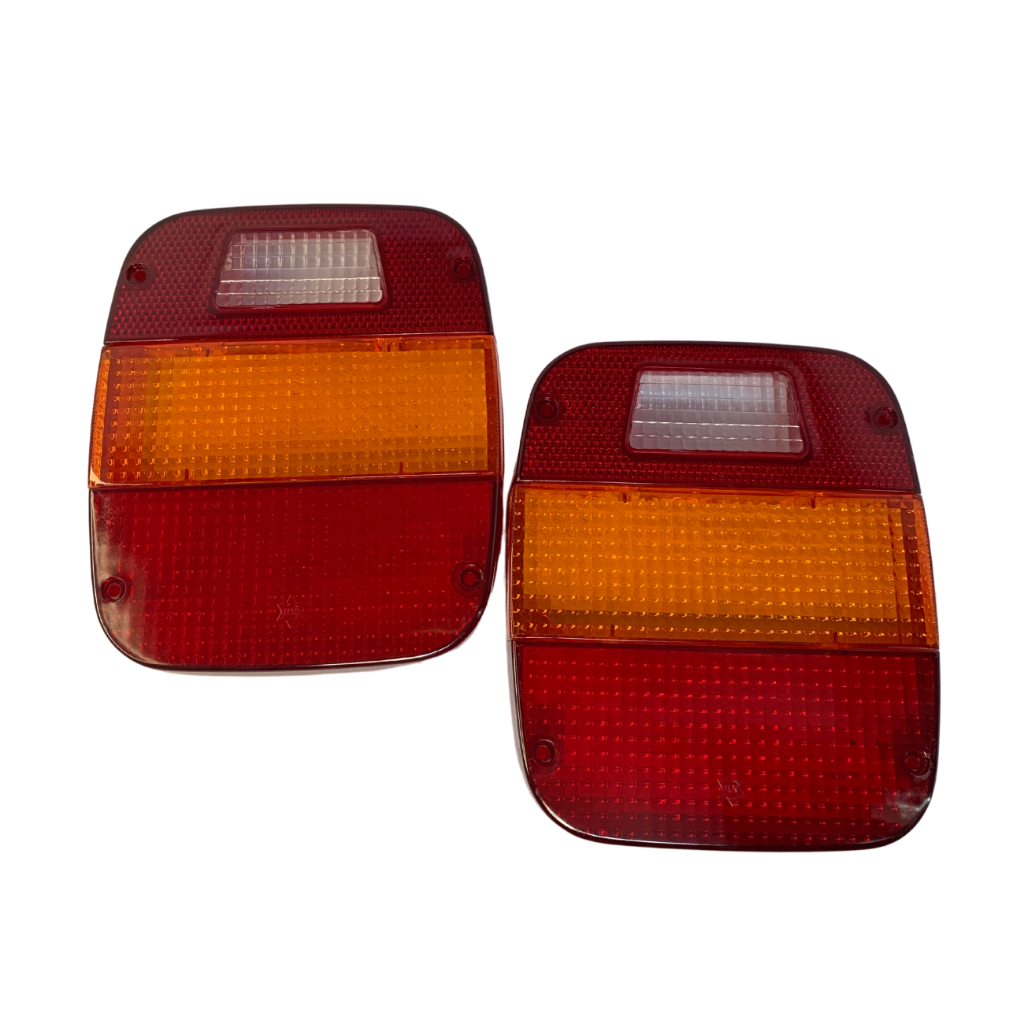 Par Lente Lanterna Traseira Caminhao Ford Volks Cargo
