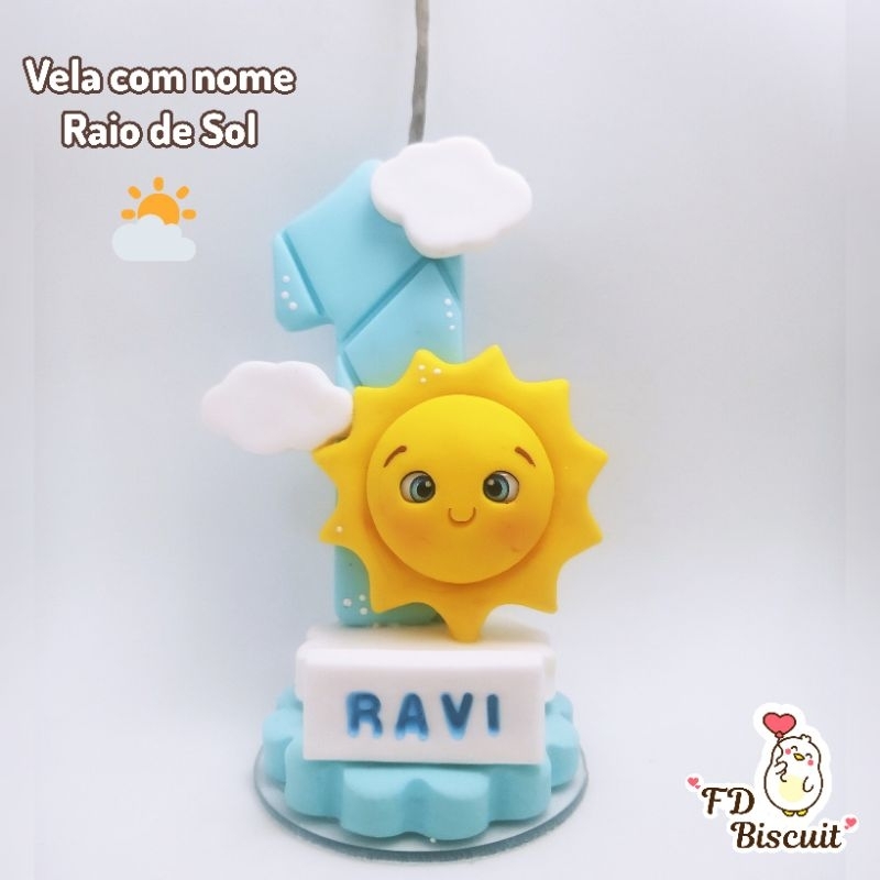 Topo de Bolo Raio de Sol - Comprar com Melhor Preço em Padaria