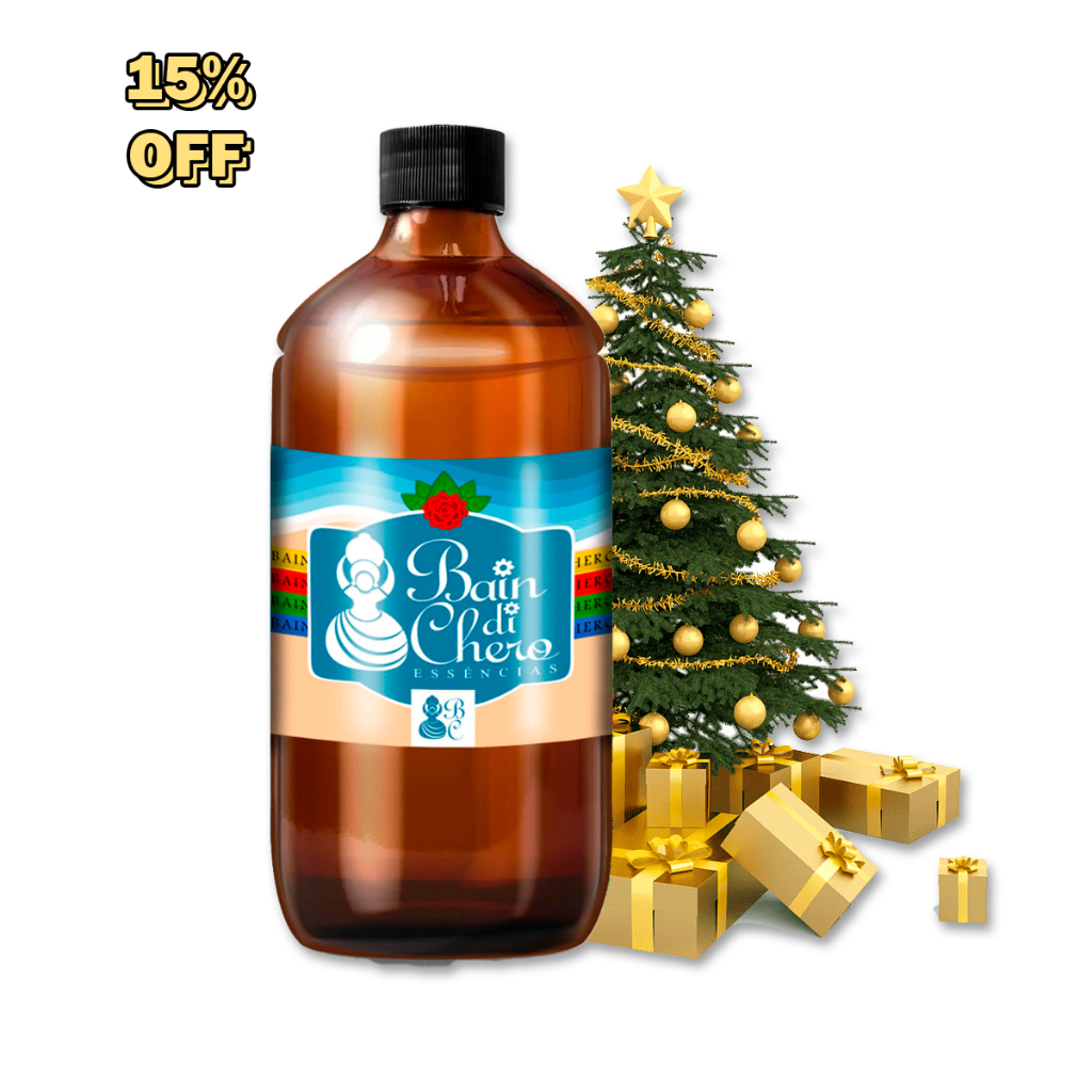 Essência Natalinas Aromatizante Óleo Lipossolúvel Para Velas Aromaticas e Incensos 100ml - Escolha
