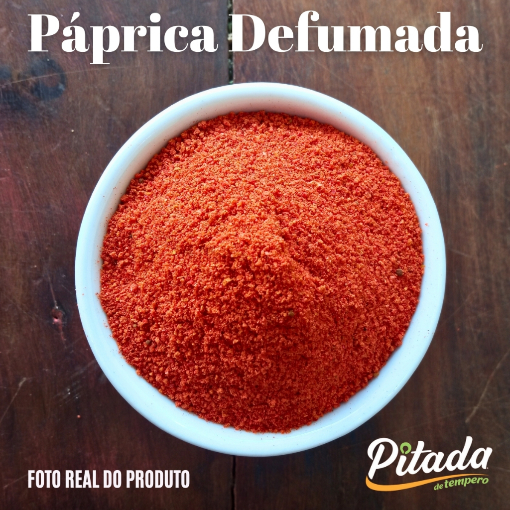 Páprica Defumada  - Só Pimentão e Fumaça