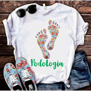 Camisa Podologia  Camiseta Blusa T-shir R em Oferta na Shopee