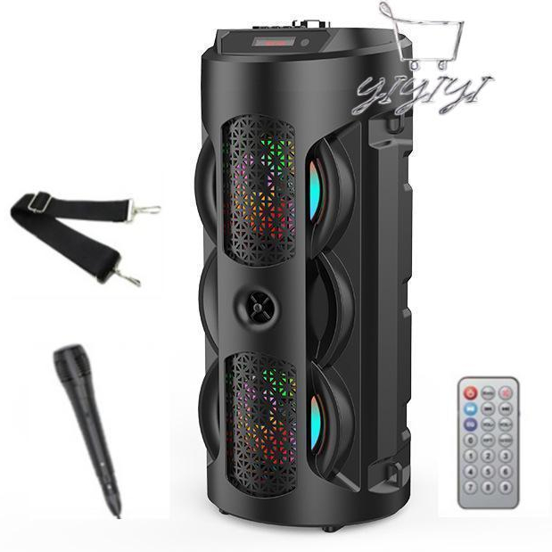 Caixa Som Bluetooth Torre Portátil Fm Mp3 Usb Sd 20W