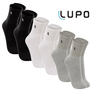 Kit 3 Meias Cano Médio Adulto Lupo Sport Walk Masculina e Feminina Poliamida Corrida Academia Esportiva 03248-089 em Oferta na Shopee