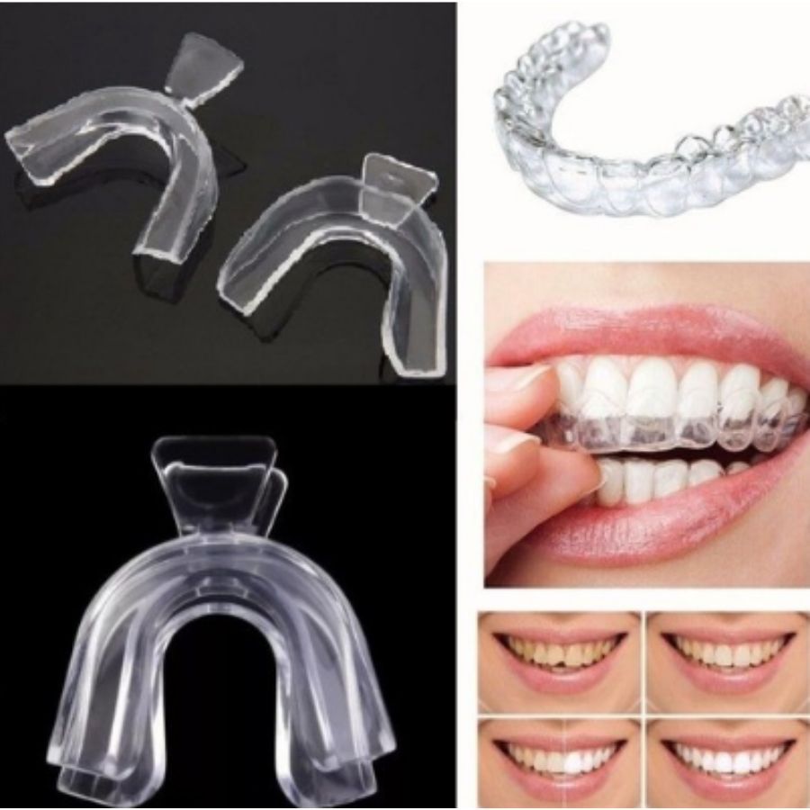 Placa Protetor Bucal Rangir Dente 2 Placas - Superior e Inferior em Oferta na Shopee