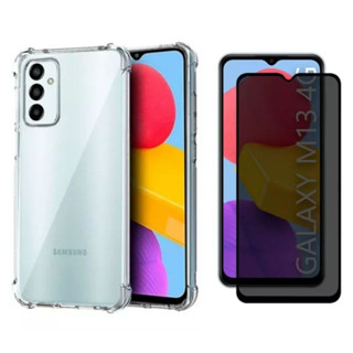 Kit Para Samsung M13 Película Privacidade + Capa Capinha Anti Shock em Oferta na Shopee