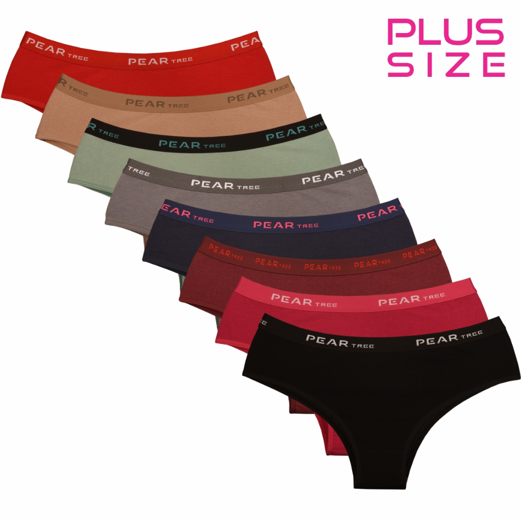 Kit 10 Calcinhas de Algodão Plus Size Conforto em Oferta na Shopee