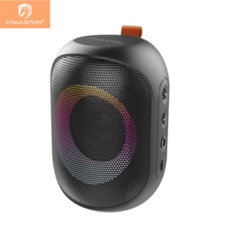 H'maston TN42 Caixa Caixinha Som Bluetooth Rádio Portátil Potente Graves em Oferta na Shopee