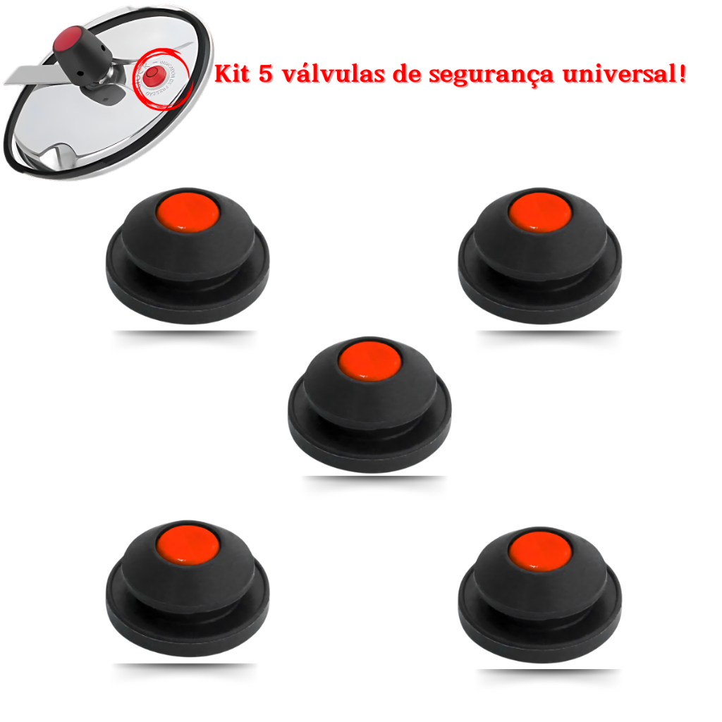 5 Selo Válvula Repetitiva Panela Pressão Clock 4