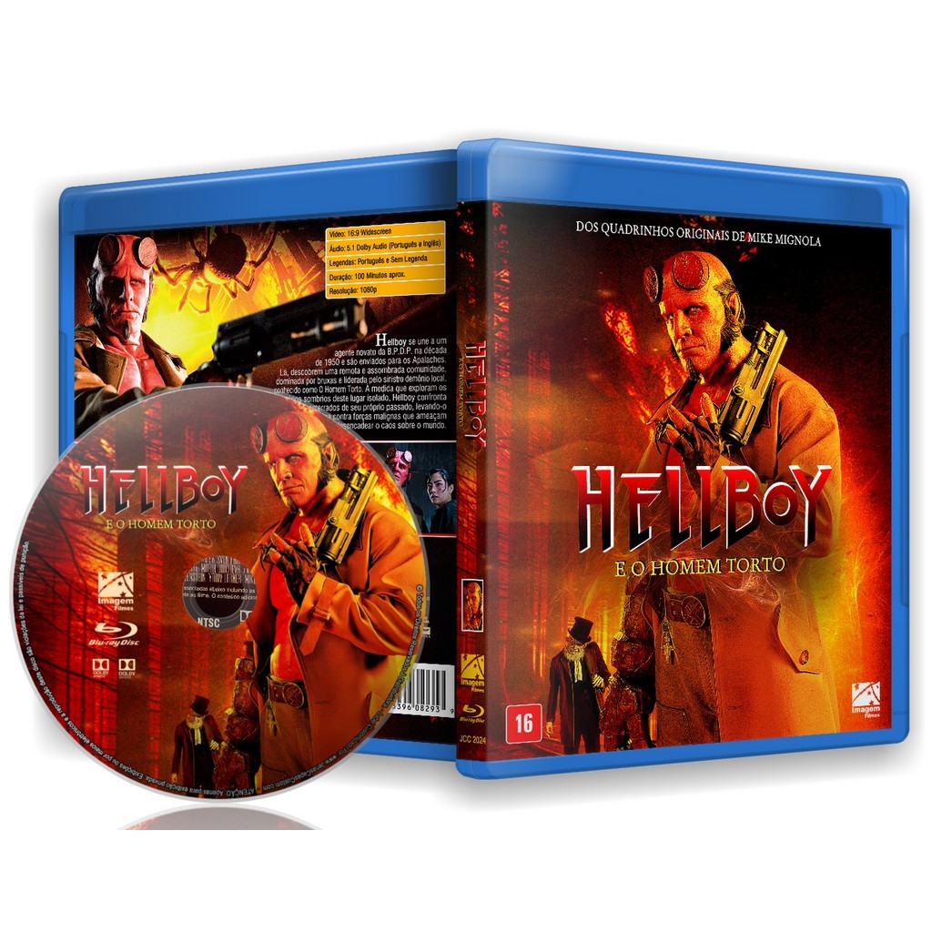 Bluray: Hellboy E O Homem Torto