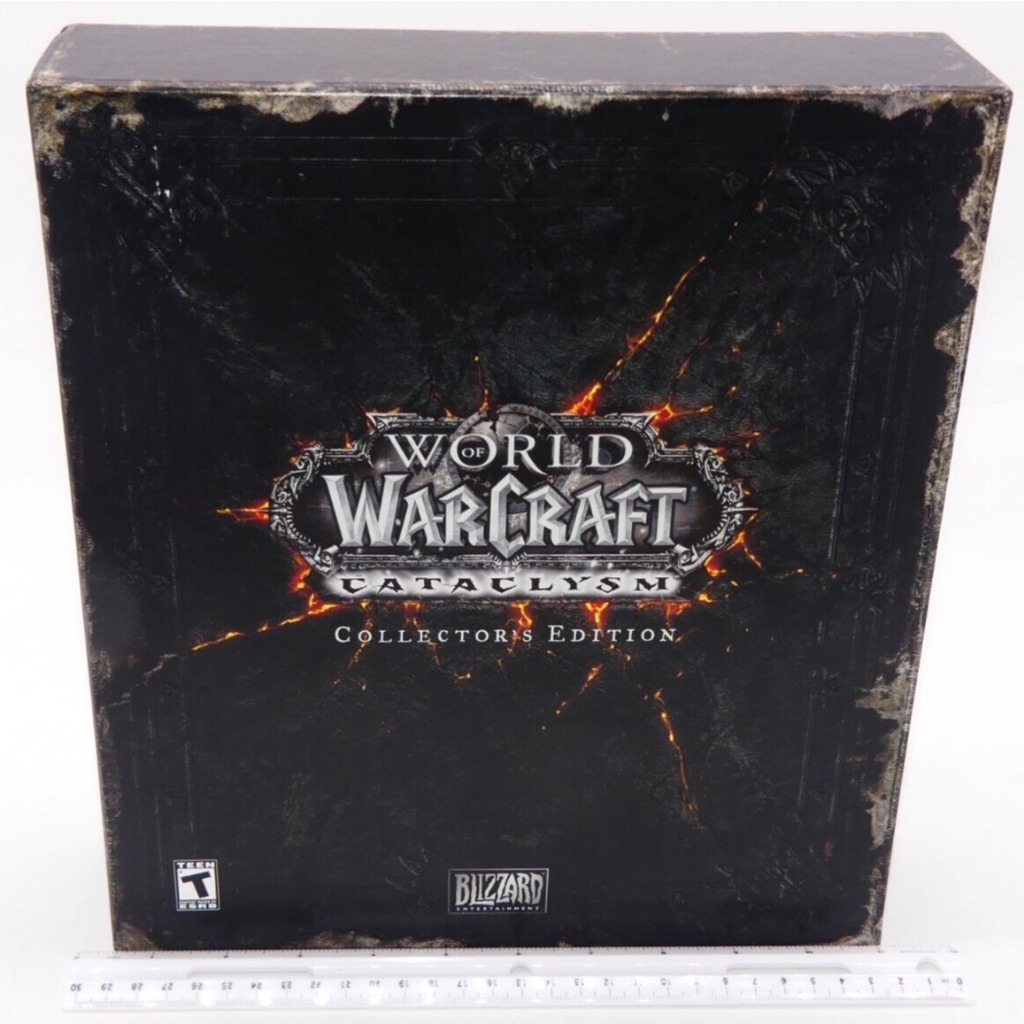 World of Warcraft Cataclysm Collector's Edition - Game PC Notebook Gamer Jogo RPG USADO Completo Importado EUA Inglês