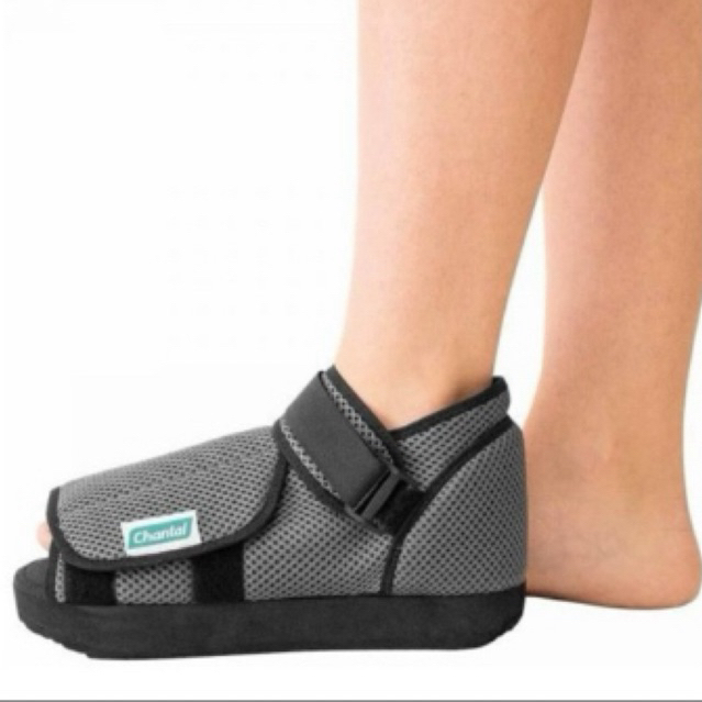 Sandália Baruk Plana Hallux Pós Cirurgica Ortopédica Bilateral