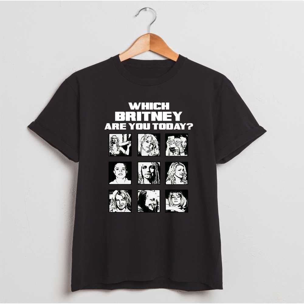 Camiseta Britney Spears | Qual Britney você é hoje [Unissex]