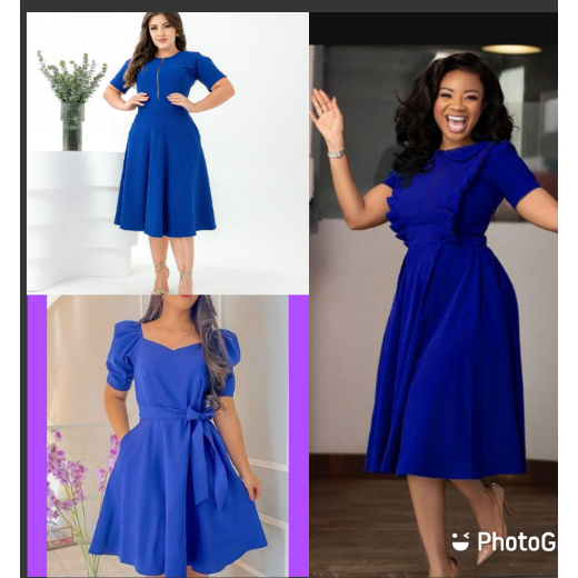 Vestido Moda Evangélica Gospel Elegante Soltinho Rodado Executivo Luxo Mais Vendido Grupo Gestos Fardamento Plus Size