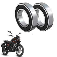 Rolamento Da Roda Traseira Dafra Nh300 Sym Nh 300 Par