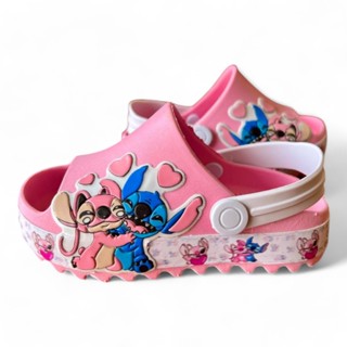 Sandália Babuche  Stitch Menina Slide  Infantil Bebê Criança Confortável Chinelo Macio em Oferta na Shopee
