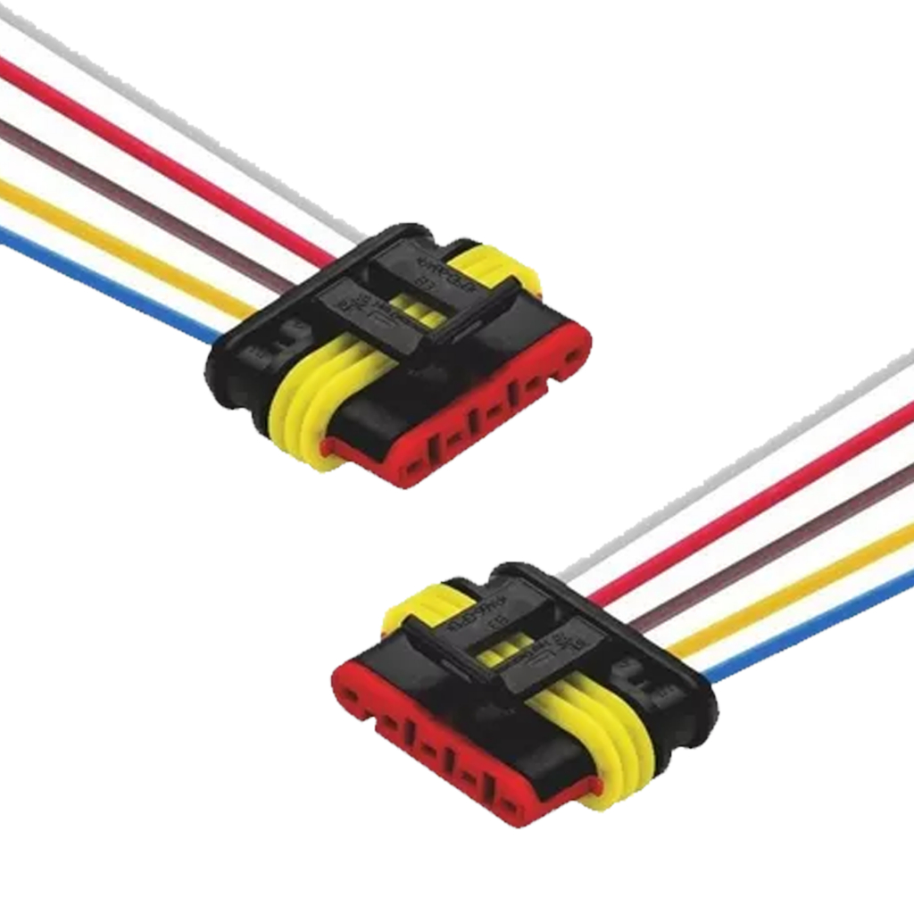 Chicote Conector Lanterna Traseira Diamond Guerra 5 Vias em Oferta na Shopee