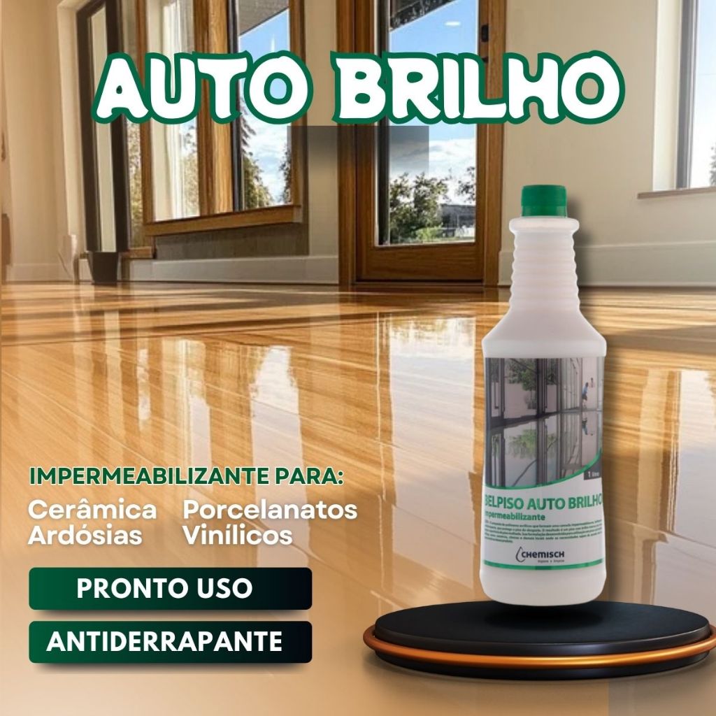 Cera Líquida Belpiso Auto Brilho 1L Para Madeiras Não Mancha em Oferta na Shopee