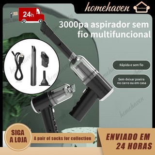 Haven home Aspirador de pó 3000pa é adequado para carros residências aspirador portátil recarregável e conveniente