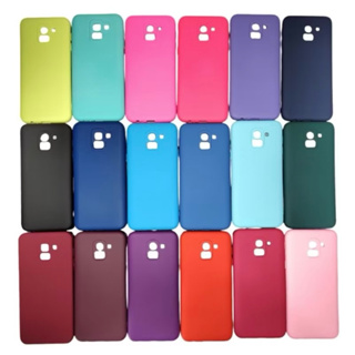 Kit 2X1 Samsung Galaxy J6 - Capa Aveludada Colorida + Película Frontal Vidro 3D em Oferta na Shopee