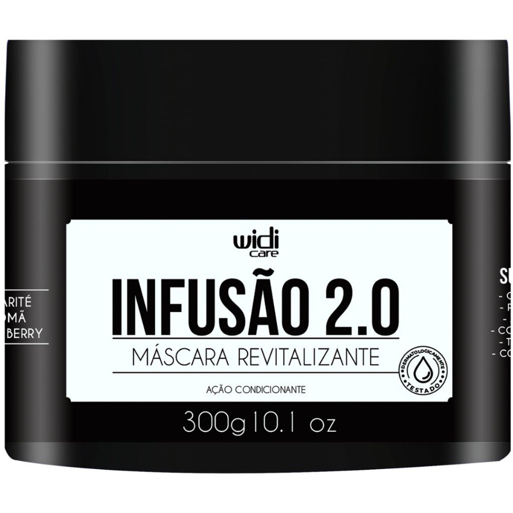 Máscara Capilar Revitalizante 300g Infusão 2.0 Widi Care em Oferta na Shopee