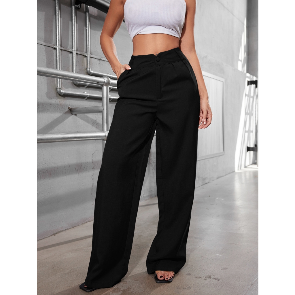 AS1332-Calça Pantalona, Cintura Alta,infelismente para pernambuco nao consigo enviar