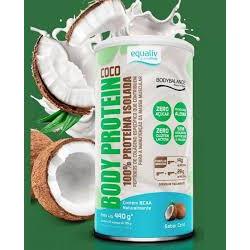 Boby Protein Sabor Coco Pote 440g Equaliv