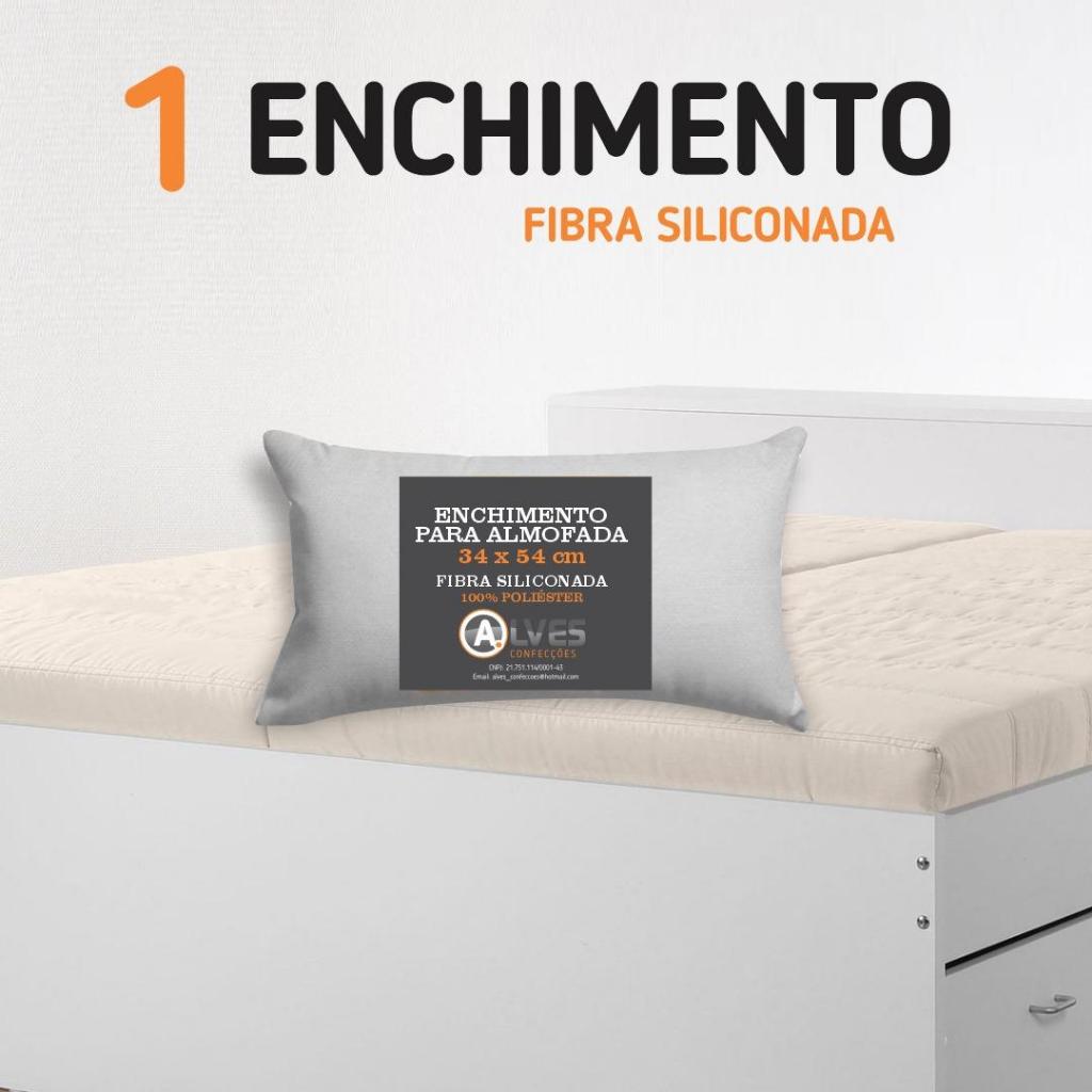 Enchimento Almofada Baguete 34cm x54cm Baguete em Oferta na Shopee
