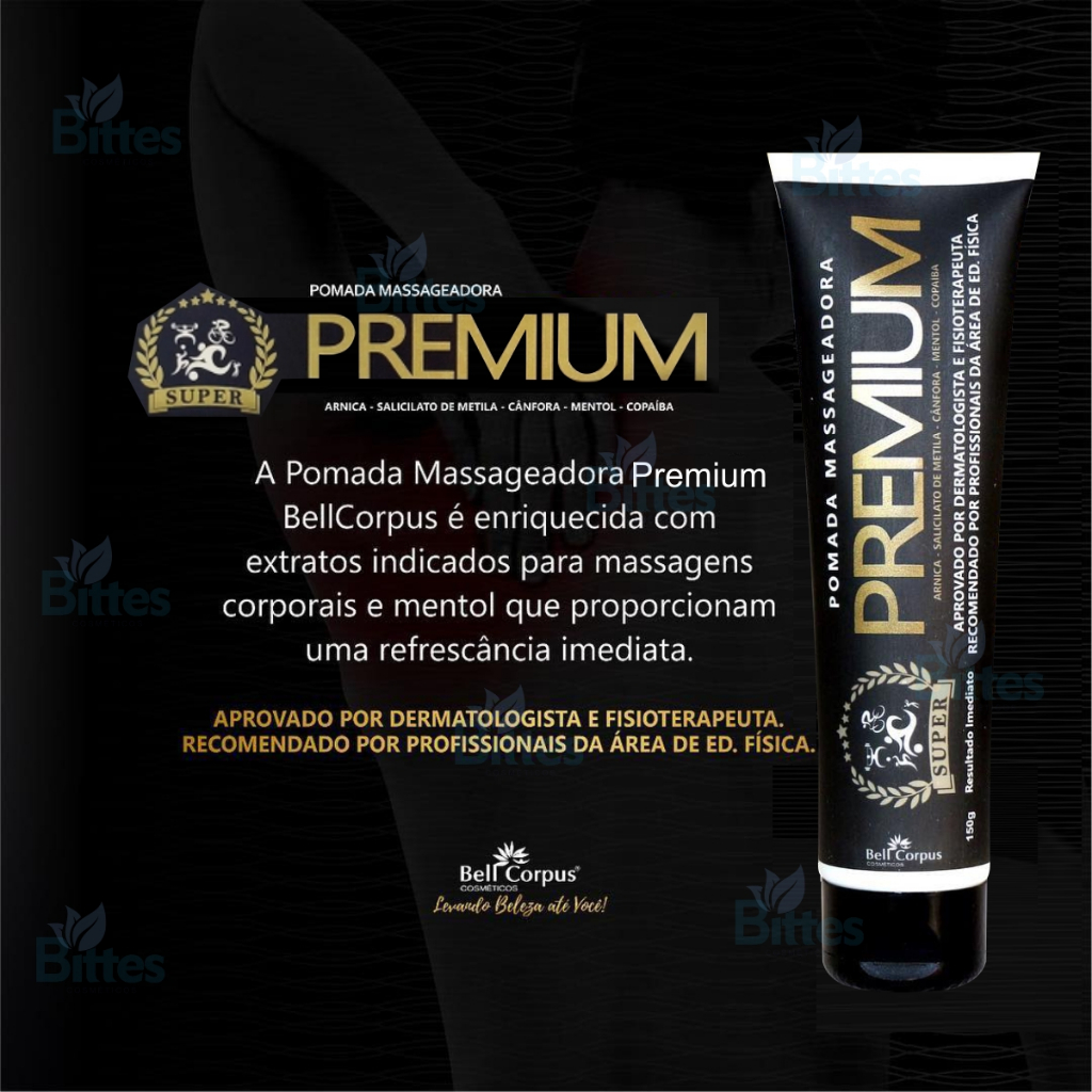 POMADA MASSAGEADORA PREMIUM BELL CORPUS
