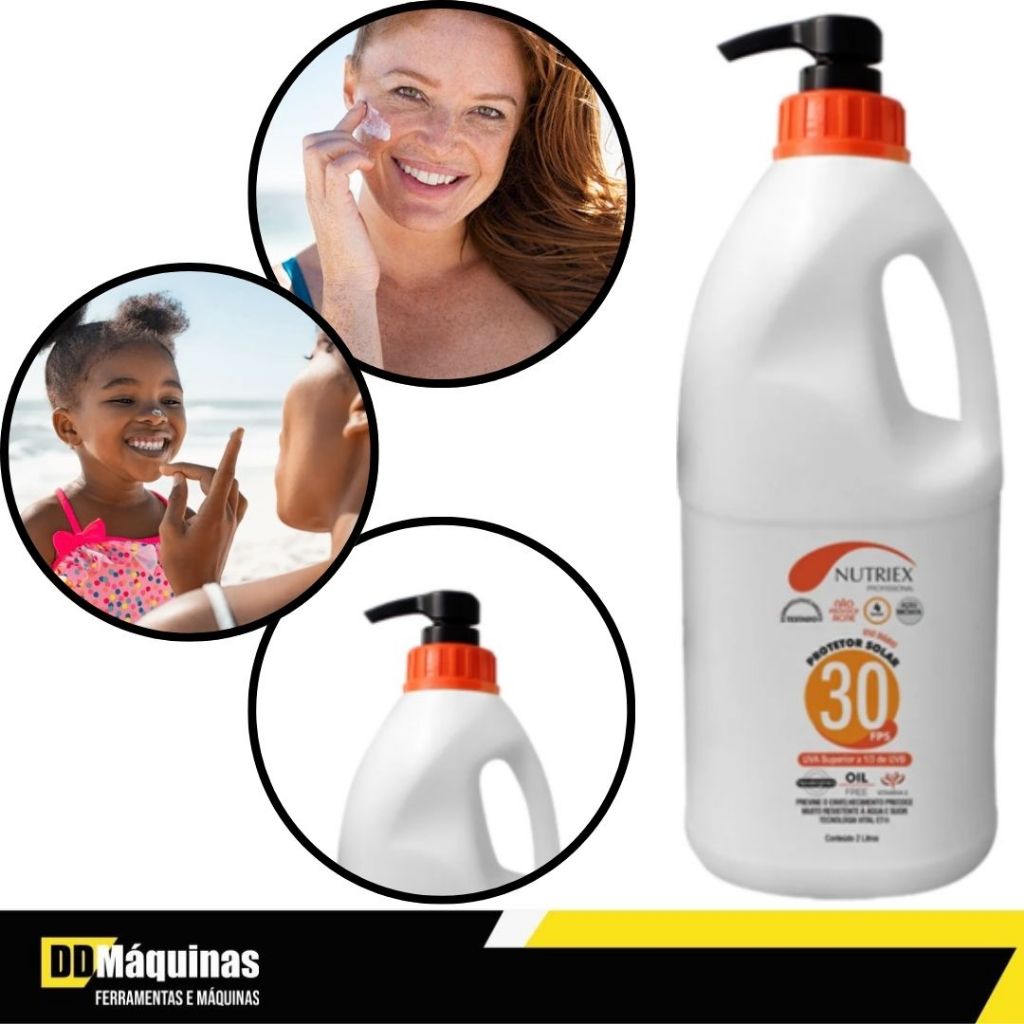 Protetor Solar Profissional com Repelente FPS 30 1/3 UVA 2 Litros - Nutriex - Beauty