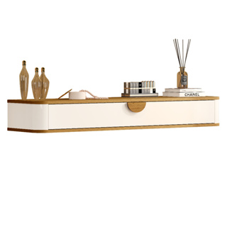 Penteadeira Suspensa Camarim com Gaveta Multifuncional para Quarto Organizador Decorativa Retrô MDF em Oferta na Shopee