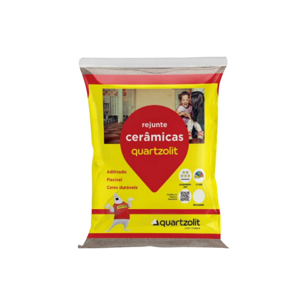 Rejunte Cerâmicas 5kg Quartzolit - Cores