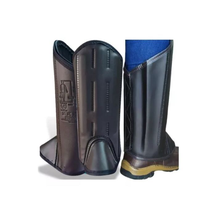Perneira 3 Talas SOLDADA (FECHADA SEM VELCRO ) Bidim  Prot. Picada Cobra CA44964