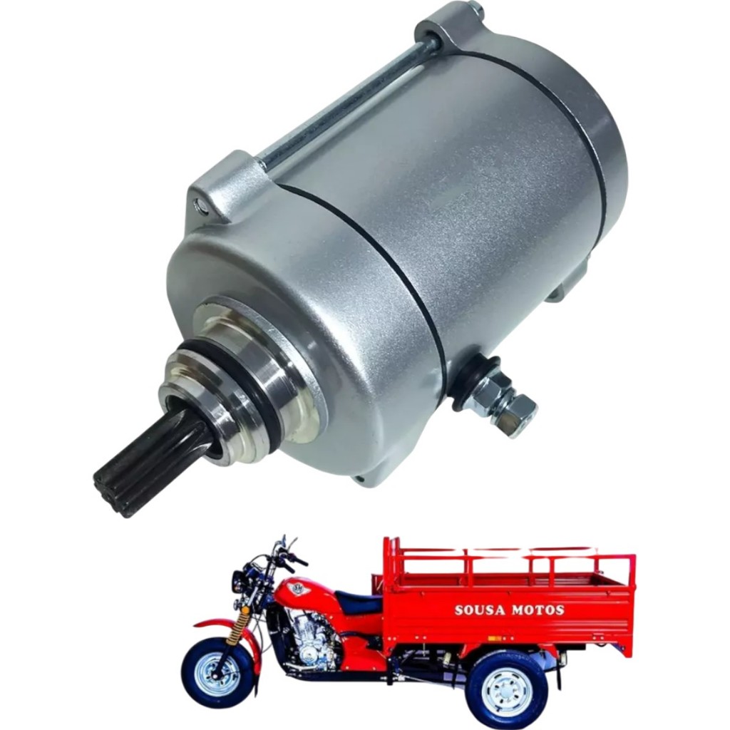 Motor Arranque Partida Triciclo Carga Souza150