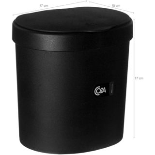 Lixeira com Tampa Coza Basic 2,5 Litros em Oferta na Shopee