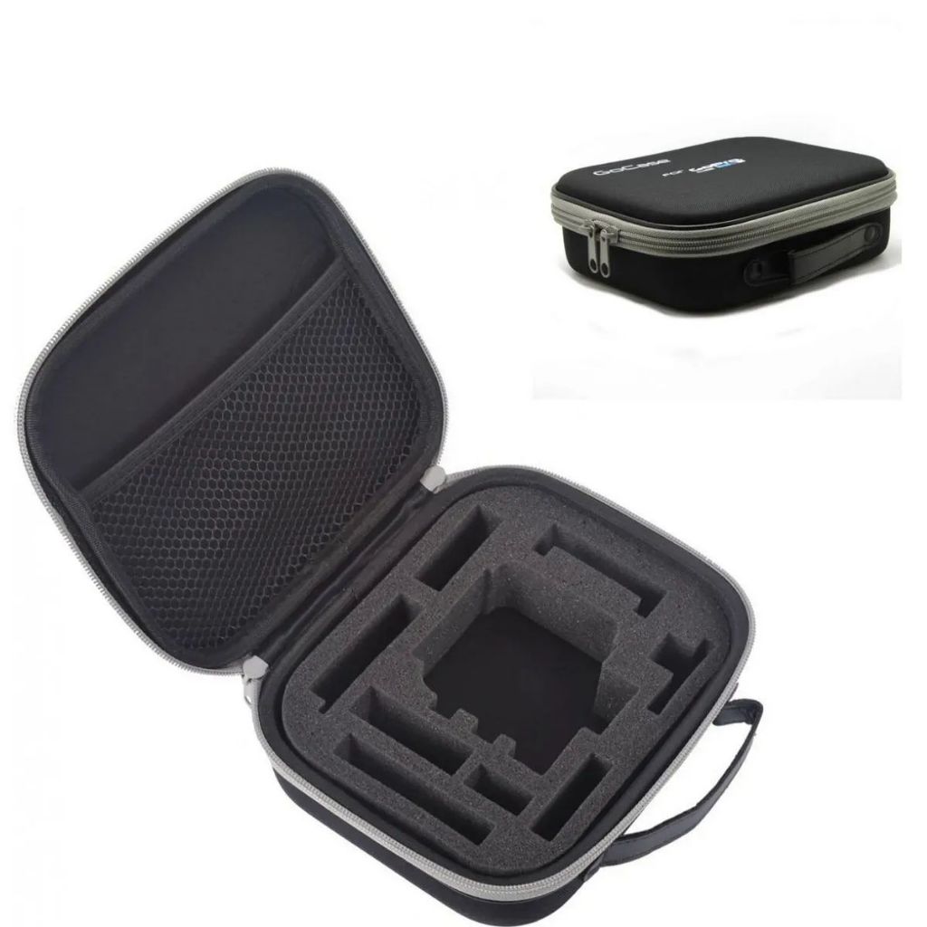Bolsa GoCase Transporte para Câmeras de Ação GoPro Hero SJCAM Xiaomi EKEN AKASO e Similares